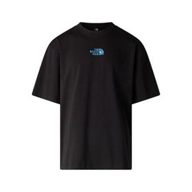 The North Face NF0A8G9UJK31 Siyah M Liquid Logo Oversize Erkek Outdoor Tişörtü