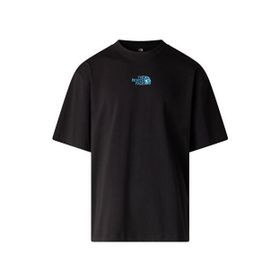 The North Face NF0A8G9UJK31 Siyah M Liquid Logo Oversize Erkek Outdoor Tişörtü