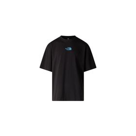 The North Face NF0A8G9UJK31 Siyah M Liquid Logo Oversize Erkek Outdoor Tişörtü