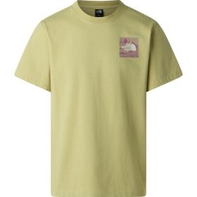 The North Face NF0A8GB1G731 M Mountaın Escape Relaxed Short Sleeve T Sarı Erkek Tişört
