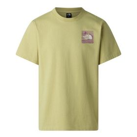 The North Face NF0A8GB1G731 M Mountaın Escape Relaxed Short Sleeve T Sarı Erkek Tişört