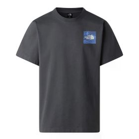 The North Face NF0A8GB1RHI1 M Mountaın Escape Relaxed Short Sleeve T Gri Erkek Tişört
