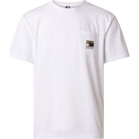 The North Face NF0A8GUUFN41 M Mountaın Logo Rlx Ss Tee-Graphic Beyaz Erkek Tişört