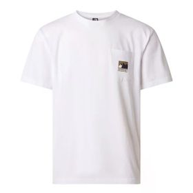 The North Face NF0A8GUUFN41 M Mountaın Logo Rlx Ss Tee-Graphic Beyaz Erkek Tişört