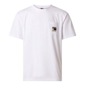 The North Face NF0A8GUUFN41 M Mountaın Logo Rlx Ss Tee-Graphic Beyaz Erkek Tişört