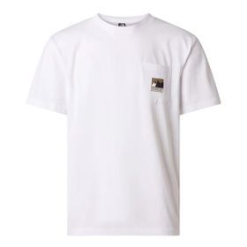 The North Face NF0A8GUUFN41 M Mountaın Logo Rlx Ss Tee-Graphic Beyaz Erkek Tişört