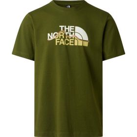 The North Face NF0A8GUXBRI1 M Mountaın Lıne Regular Short Sleeve Tee Yeşil Erkek Tişört