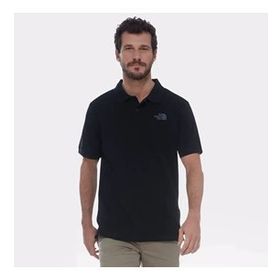 The North Face Piquet Siyah Erkek Polo Tişört