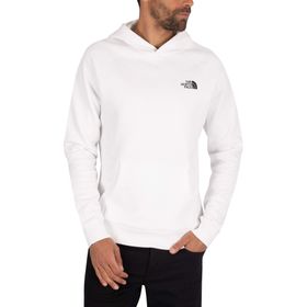 The North Face Raglan Redbox Hoodie Beyaz Erkek Outdoor Sweatshirt