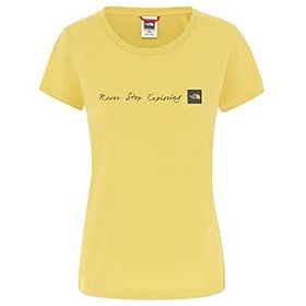 The North Face Sarı W Nvr Stp Exploring Tee Kadın Günlük Tişört