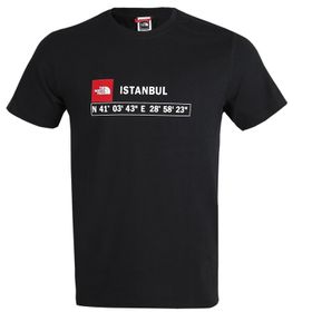 The North Face Siyah M S-S Gps Tee istanbul Erkek T-shirt