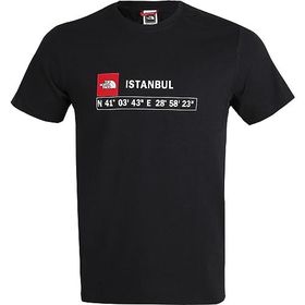 The North Face Siyah M S-S Gps Tee istanbul Erkek T-shirt