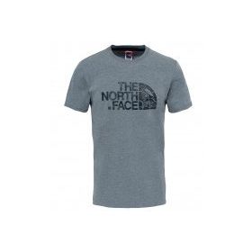 The North Face T0A3G1JBV M Ss Woodcut Dome Tee Erkek T-shirt