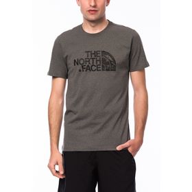The North Face T0A3G1JBV M Ss Woodcut Dome Tee Erkek T-shirt