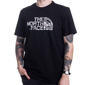 The North Face T0A3G1JBV M Ss Woodcut Dome Tee Erkek T-shirt