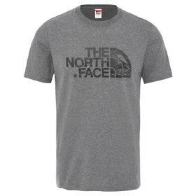 The North Face T0A3G1JBV M Ss Woodcut Dome Tee Erkek T-shirt