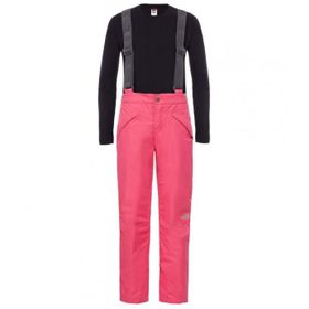The North Face T0CRV1HBU Snowquest Suspender Pembe Çocuk Pantalon