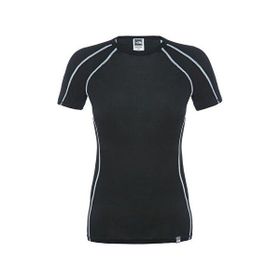 The North Face W Light Ss Crew Neck Siyah Kadın Pro İçlik
