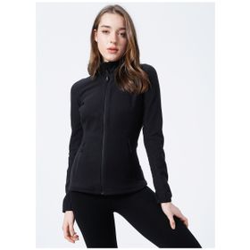 The North Face W RESOLVE FLEECE FZ Siyah Kadın Mont