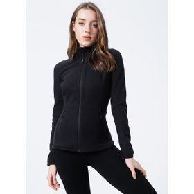 The North Face W RESOLVE FLEECE FZ Siyah Kadın Mont