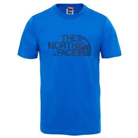 The North Face Woodcut Dome Mavi Erkek T-Shirt