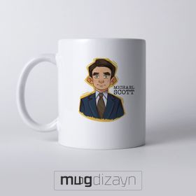 The Office Michael Scott Baskılı Kupa