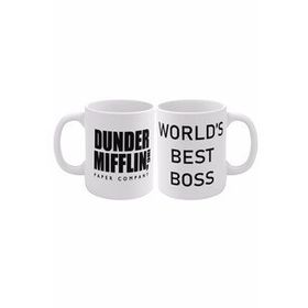 The Office Tv Series Worlds Best Boss Baskılı Kupa