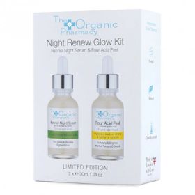 The Organic Pharmacy 2x30 ml Night Renew Glow Kit