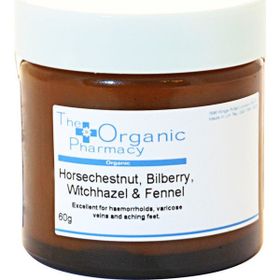 The Organic Pharmacy 60 gr Horsechestnut Bilberry Witch Hazel & Fennel Krem
