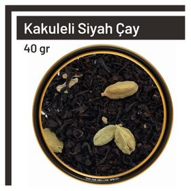 The Organic Spices 40 Kakuleli Siyah Çay