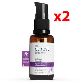 The Purest Solutions %1 Retinol + Ceramide Rejuvenating 30x2 ml Retinol Serum