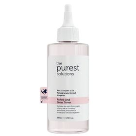 The Purest Solutions 200 ml Hassas Ciltler için Arındırıcı ve Aydınlatıcı PHA Pembe Tonik