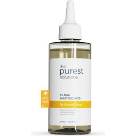 The Purest Solutions 200 ml Yağlı ve Karma Ciltler İçin Sivilce ve Siyah Nokta Karşıtı Gözenek Sıkılaştırıcı Salisilik Asit Tonik Arındırıcı Temizleme Jeli