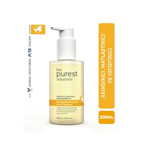 The Purest Solutions 200 ml Yağlı ve Karma Ciltler İçin Siyah Nokta Karşıtı Temizleme Jeli