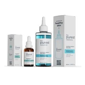 The Purest Solutions 30 ml + 200 ml Sivilce Akne Karşıtı Sebum Dengeleme ve Gözenek Sıkılaştırmaya Yardımcı Bakım Seti