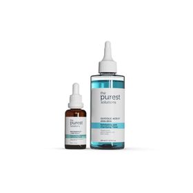 The Purest Solutions 30 ml + 200 ml Sivilce Akne Karşıtı Sebum Dengeleme ve Gözenek Sıkılaştırmaya Yardımcı Bakım Seti