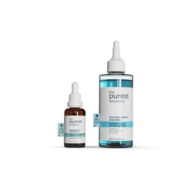 The Purest Solutions 30 ml + 200 ml Sivilce Akne Karşıtı Sebum Dengeleme ve Gözenek Sıkılaştırmaya Yardımcı Bakım Seti