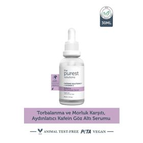 The Purest Solutions 30 ml Göz Altı Torbalanma ve Morluk Karşıtı Bakım Serum