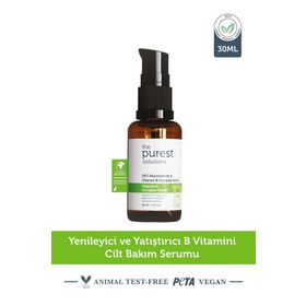 The Purest Solutions 30 ml Vita-B Niacinamide Vitamin B Complex Cilt Bakım Serumu