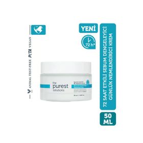 The Purest Solutions 72 Saat Etkili Sebum Dengeleyici Günlük Nemlendirici Krem