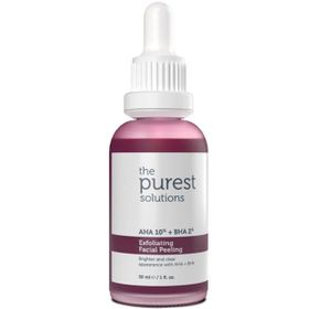 The Purest Solutions AHA 10% + 30 ml BHA 2% Peeling Solution Exfoliating Facial Peeling