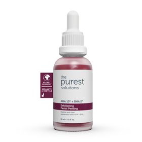 The Purest Solutions AHA 10% + 30 ml BHA 2% Peeling Solution Exfoliating Facial Peeling