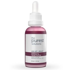 The Purest Solutions AHA 10% + 30 ml BHA 2% Peeling Solution Exfoliating Facial Peeling