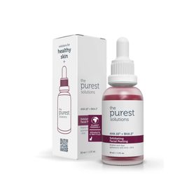 The Purest Solutions AHA BHA Canlandırıcı ve Cilt Tonu Eşitleyici 30 ML Kırmızı Peeling Cilt Serumu