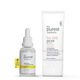 The Purest Solutions Cilt Tonu Eşitleyici ve Güneş Koruma Etkili Cilt Bakım Seti