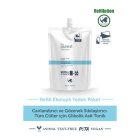 The Purest Solutions Glikolik Asit Ekolojik Yedek Paket 400 ml Tonik