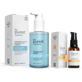 The Purest Solutions Kuru Ciltler İçin Arındırıcı Canlandırıcı Cilt Bakım Seti