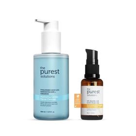 The Purest Solutions Kuru Ciltler İçin Arındırıcı Canlandırıcı Cilt Bakım Seti