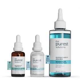 The Purest Solutions Kuru Sivilcelenmeye Meyilli Ciltlere Özel Sivilce ve Siyah Nokta Önlemeye Yardımcı Bakım Seti