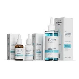 The Purest Solutions Kuru Sivilcelenmeye Meyilli Ciltlere Özel Sivilce ve Siyah Nokta Önlemeye Yardımcı Bakım Seti